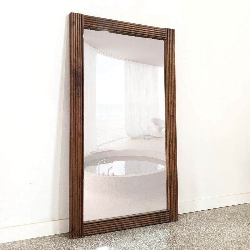 ASHTON Modern Solid Wood Mirror