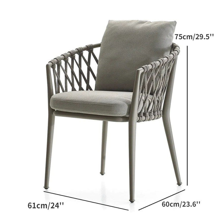 JAINA Patio Dining Armchair (Set of 2)