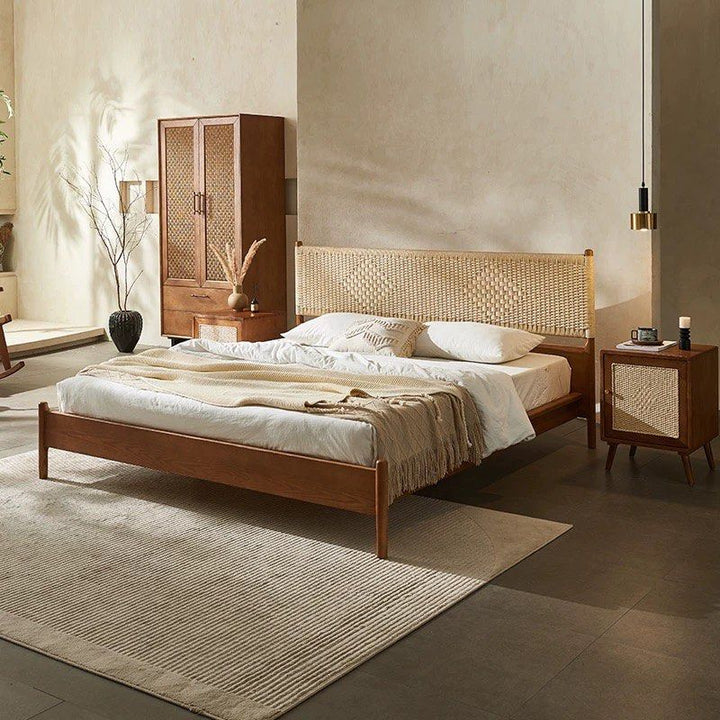 ASTONA Vintage Rattan Bedframe