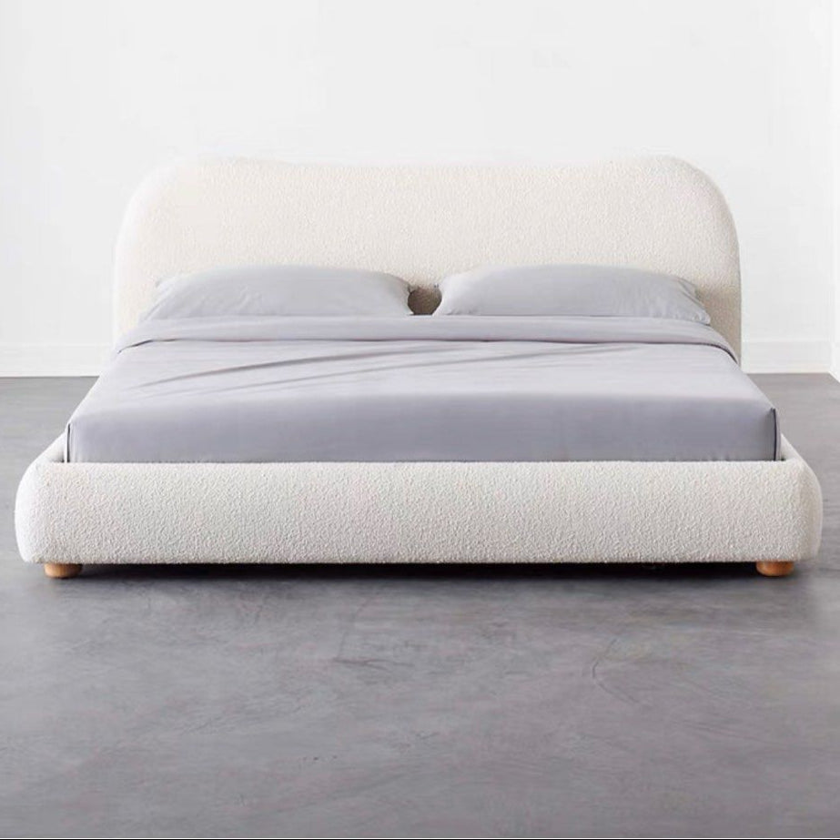 ASTUN Modern Boucle Bedframe