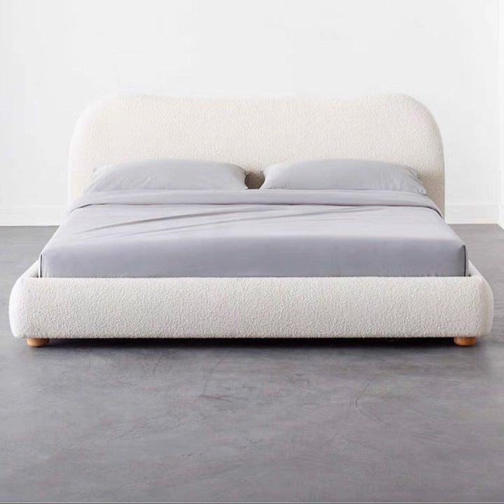 ASTUN Modern Boucle Bedframe