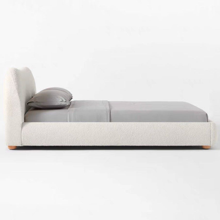 ASTUN Modern Boucle Bedframe
