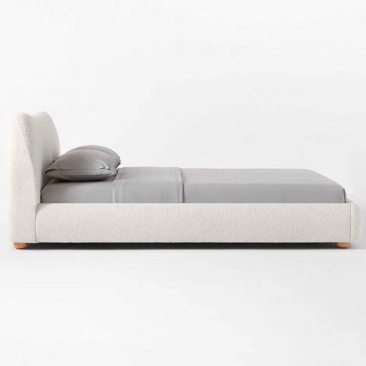 ASTUN Modern Boucle Bedframe