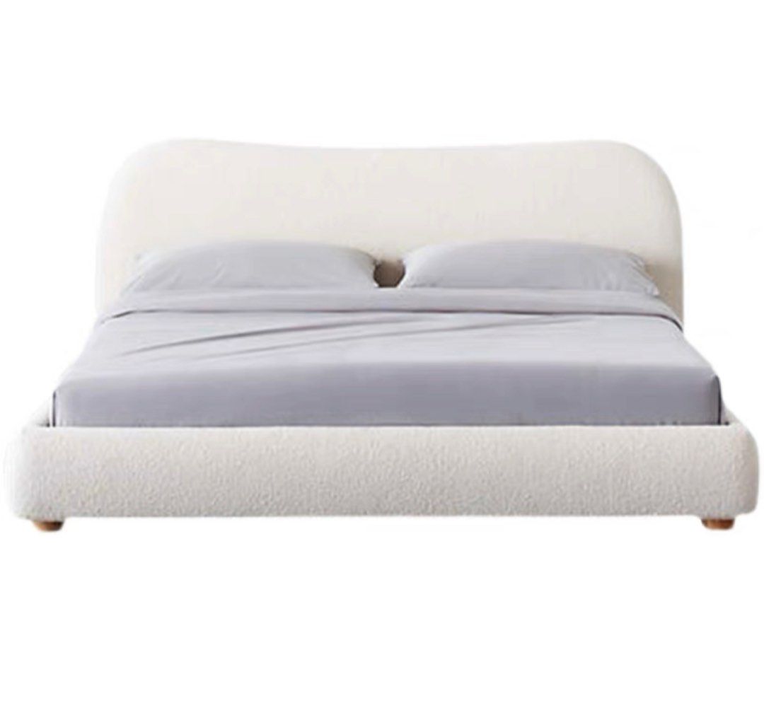 ASTUN Modern Boucle Bedframe