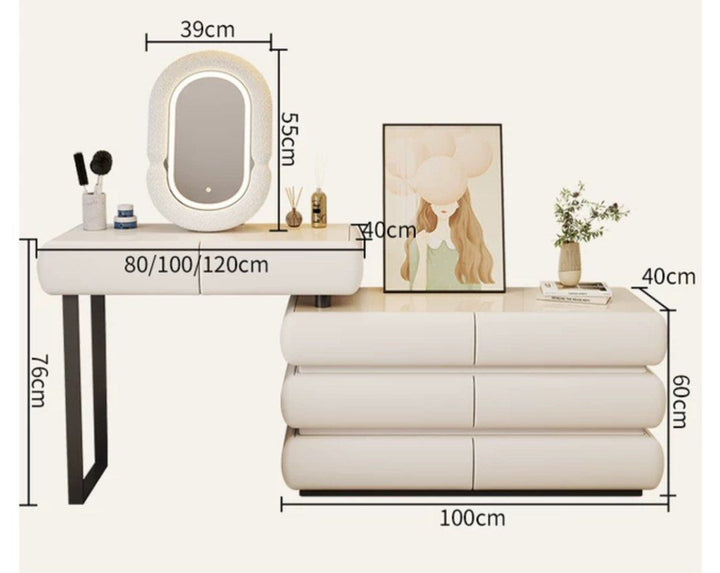 ATELIE Modern Vanity Table Set