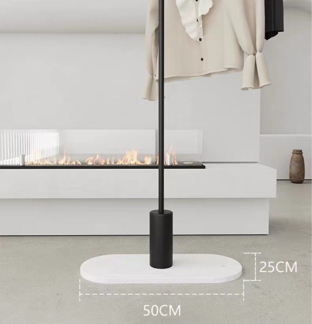 SERVIA Modern Open Concept Clothing Rack