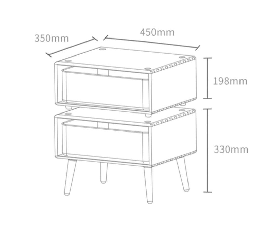 AUDRICKE Stackable Storage Drawer
