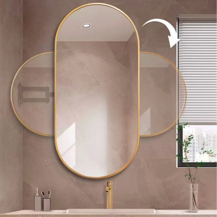 AUEN Minimalist Rotatable Wall Mirror