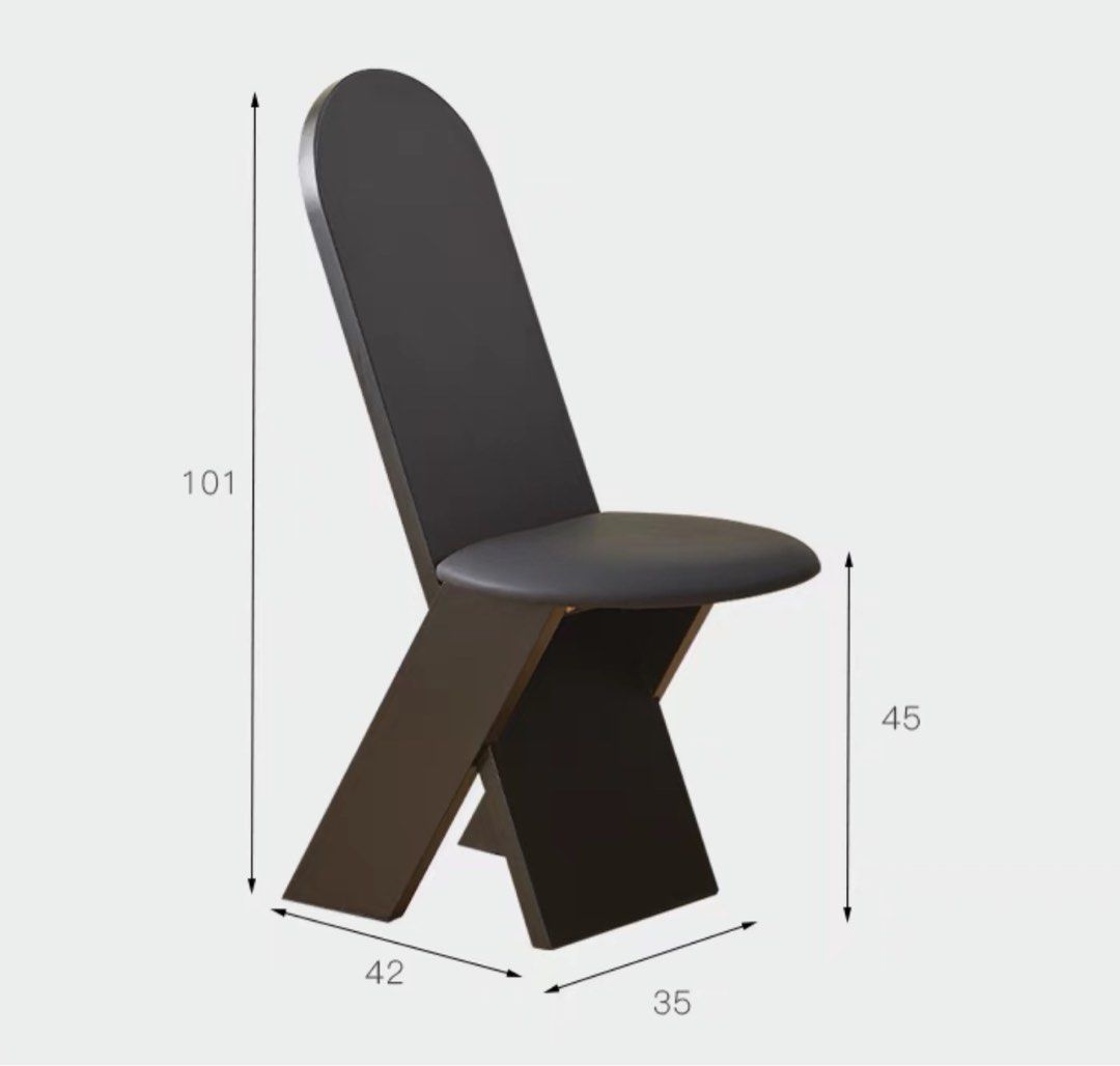 NORRIN Mid-Century Solid Wood Dining Chair - Radical Homes Singapore