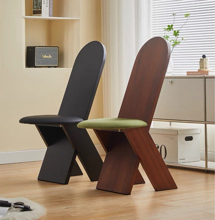 NORRIN Mid-Century Solid Wood Dining Chair - Radical Homes Singapore