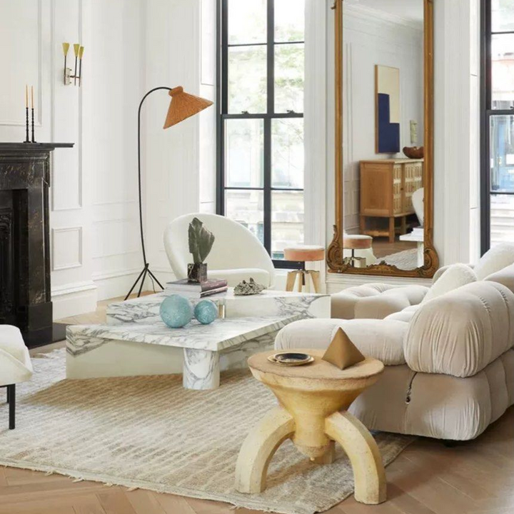 ANNETTE Modern Marble Coffee Tables