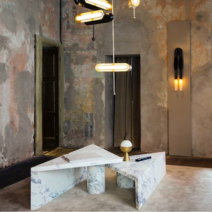 ANNETTE Modern Marble Coffee Tables