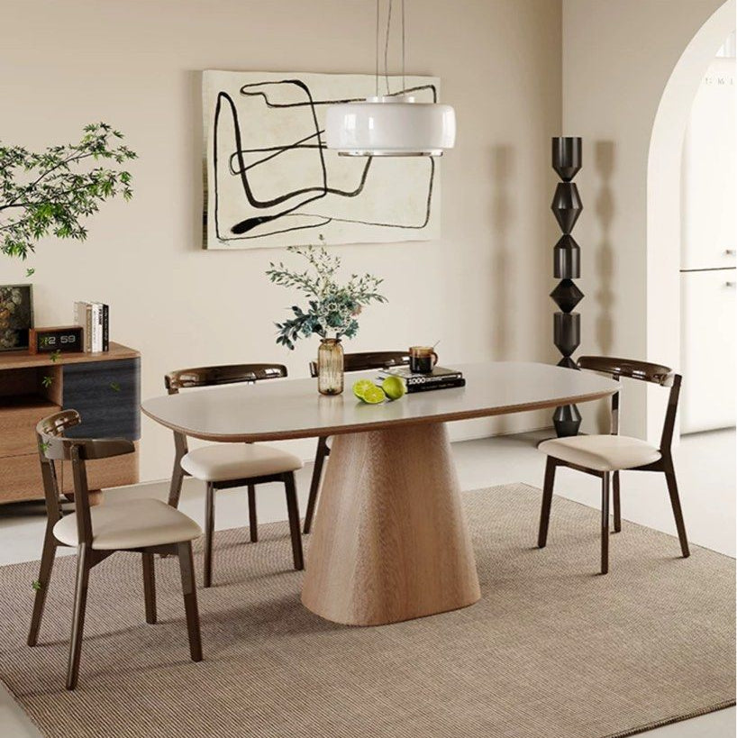 LOERA Modern Sintered Stone Dining Table