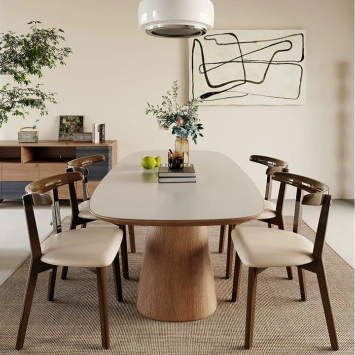 LOERA Modern Sintered Stone Dining Table