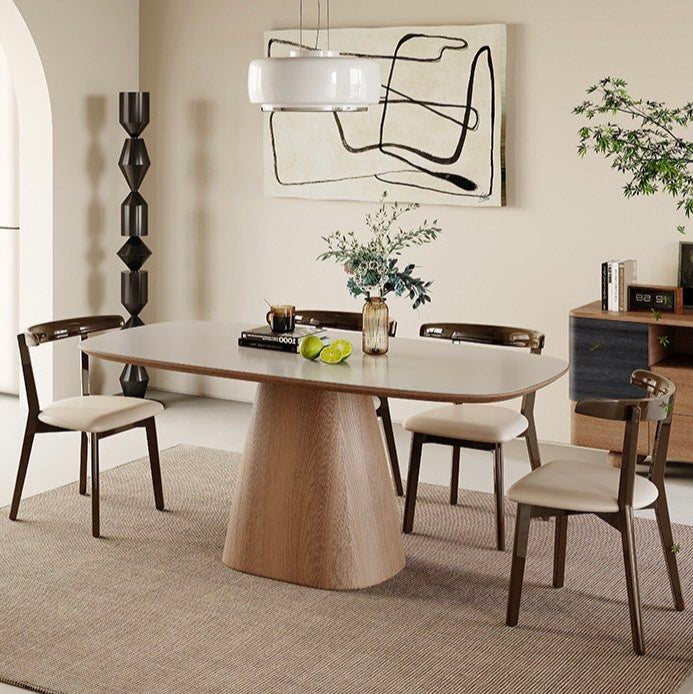 LOERA Modern Sintered Stone Dining Table