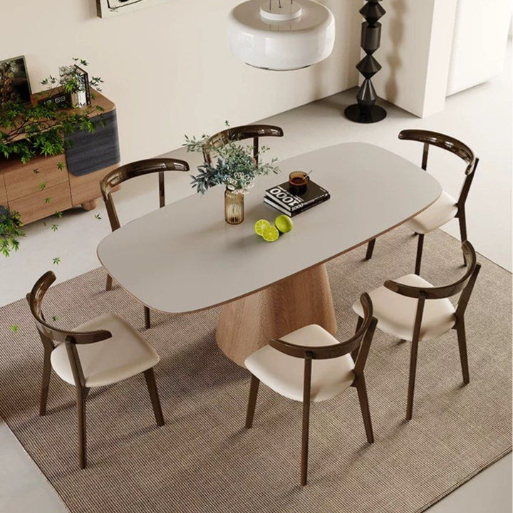 LOERA Modern Sintered Stone Dining Table