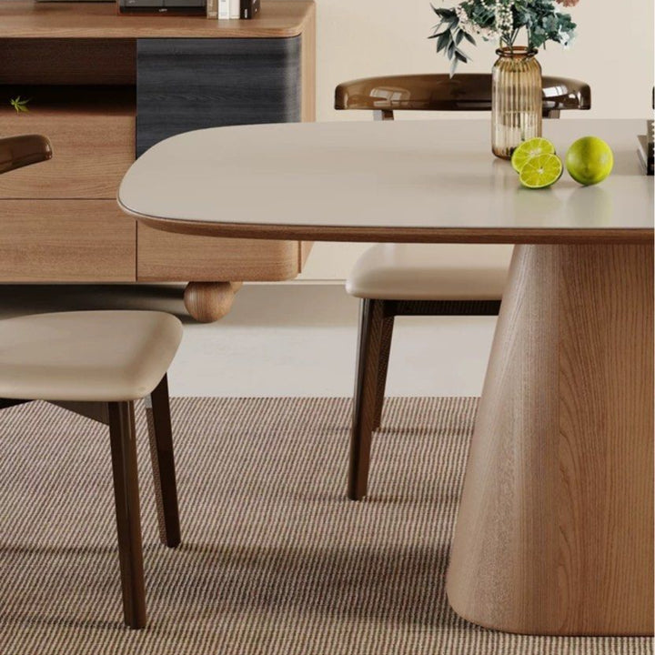 LOERA Modern Sintered Stone Dining Table