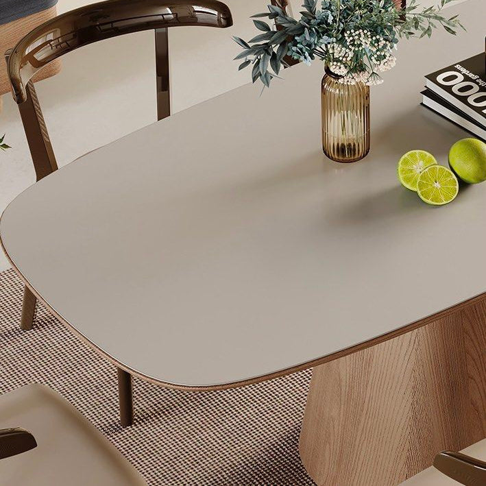 LOERA Modern Sintered Stone Dining Table