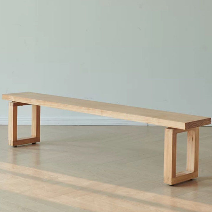 ATHALIA Modern Solid Wood Bench