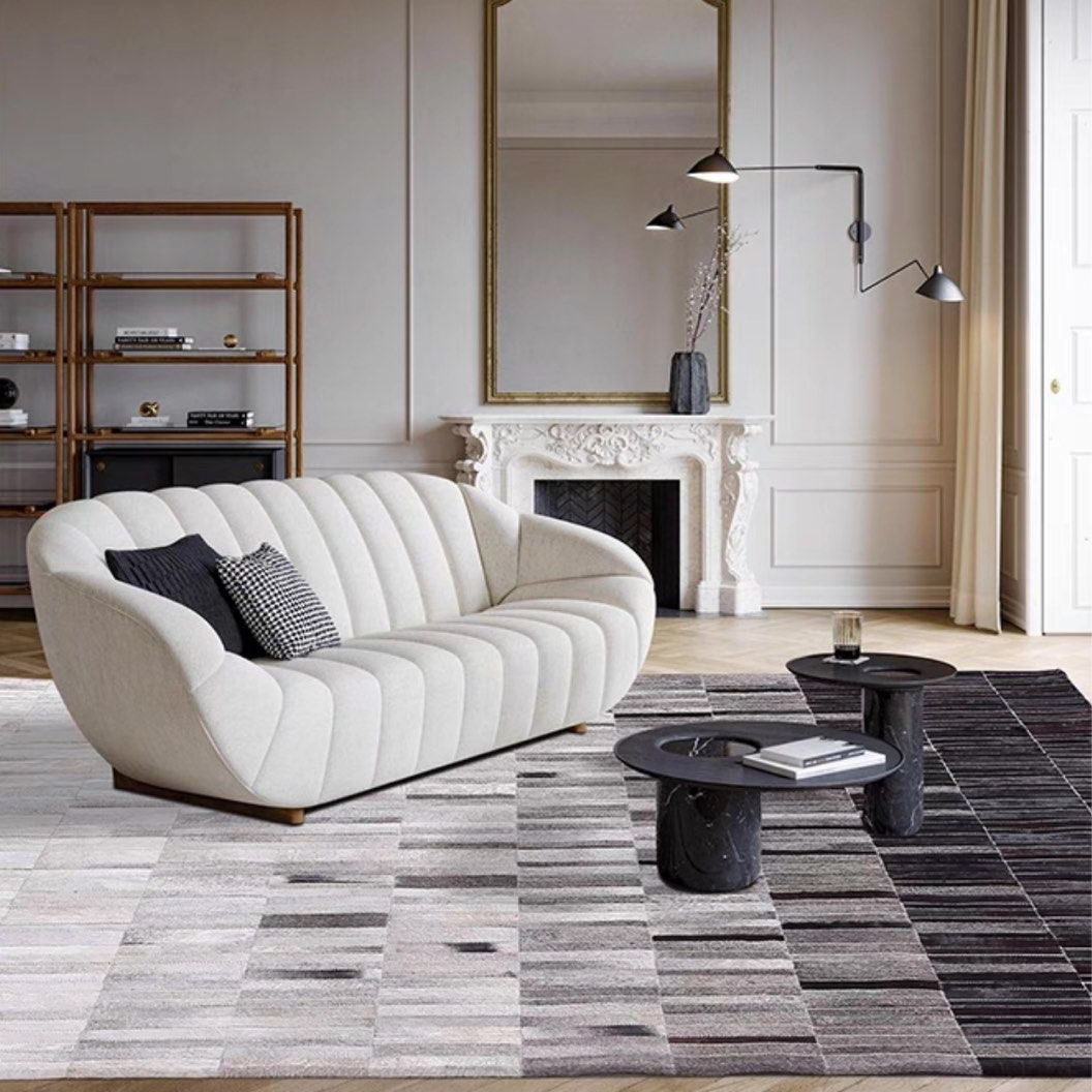 BIFUR Modern Cowhide Leather Rug