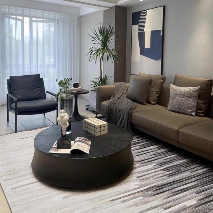 BIFUR Modern Cowhide Leather Rug