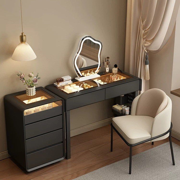 AVI Modern Solid Wood Vanity Table