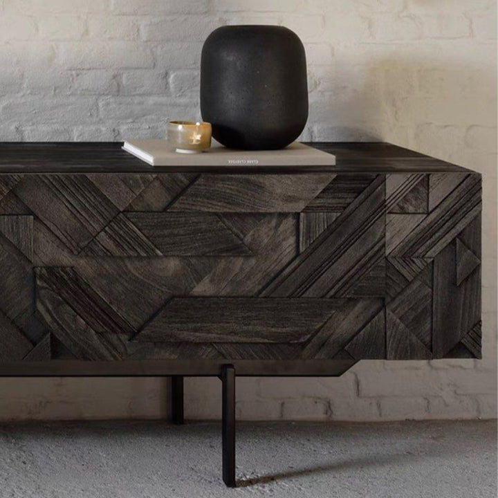 GALEN Solid Wood TV Console