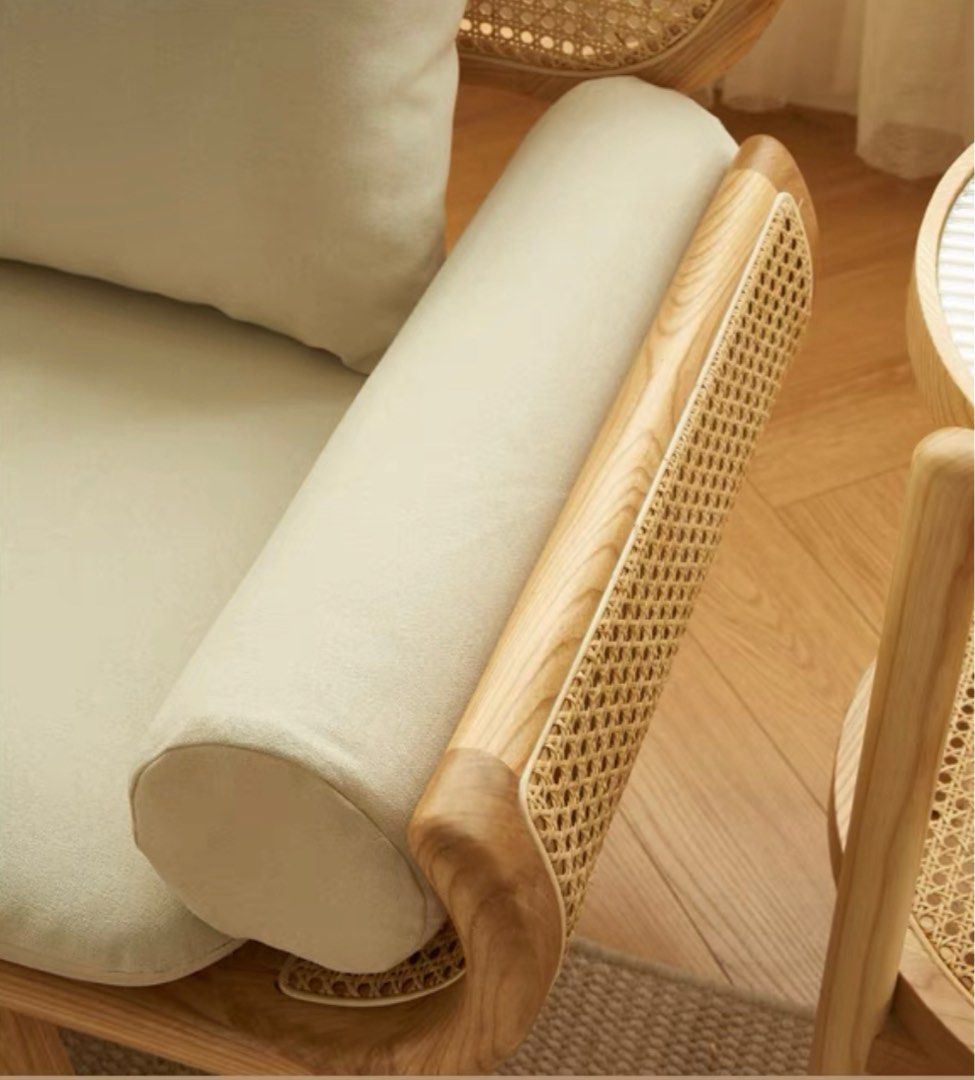 BELMORO Modern Rattan Sofa