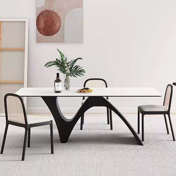 GRIFFIN Modern Sintered Stone Dining Table