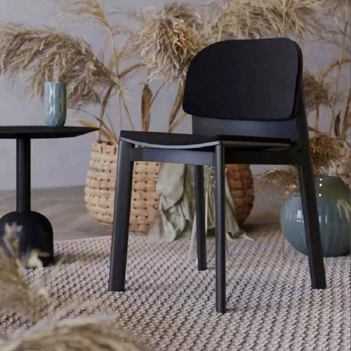 HUNKEL Modern Solid Wood Dining Chair - Radical Homes Singapore
