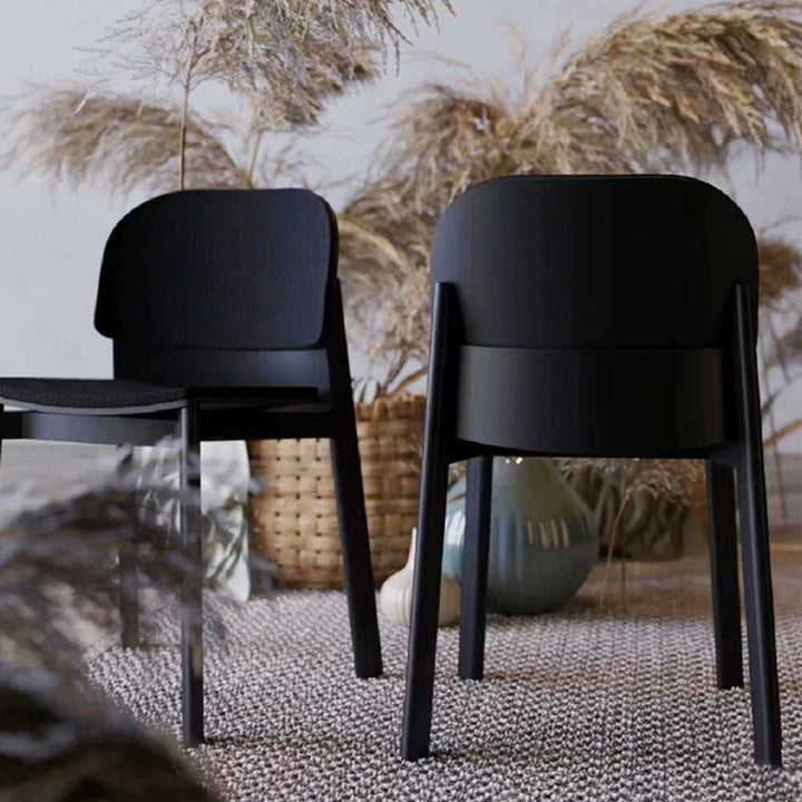 HUNKEL Modern Solid Wood Dining Chair - Radical Homes Singapore