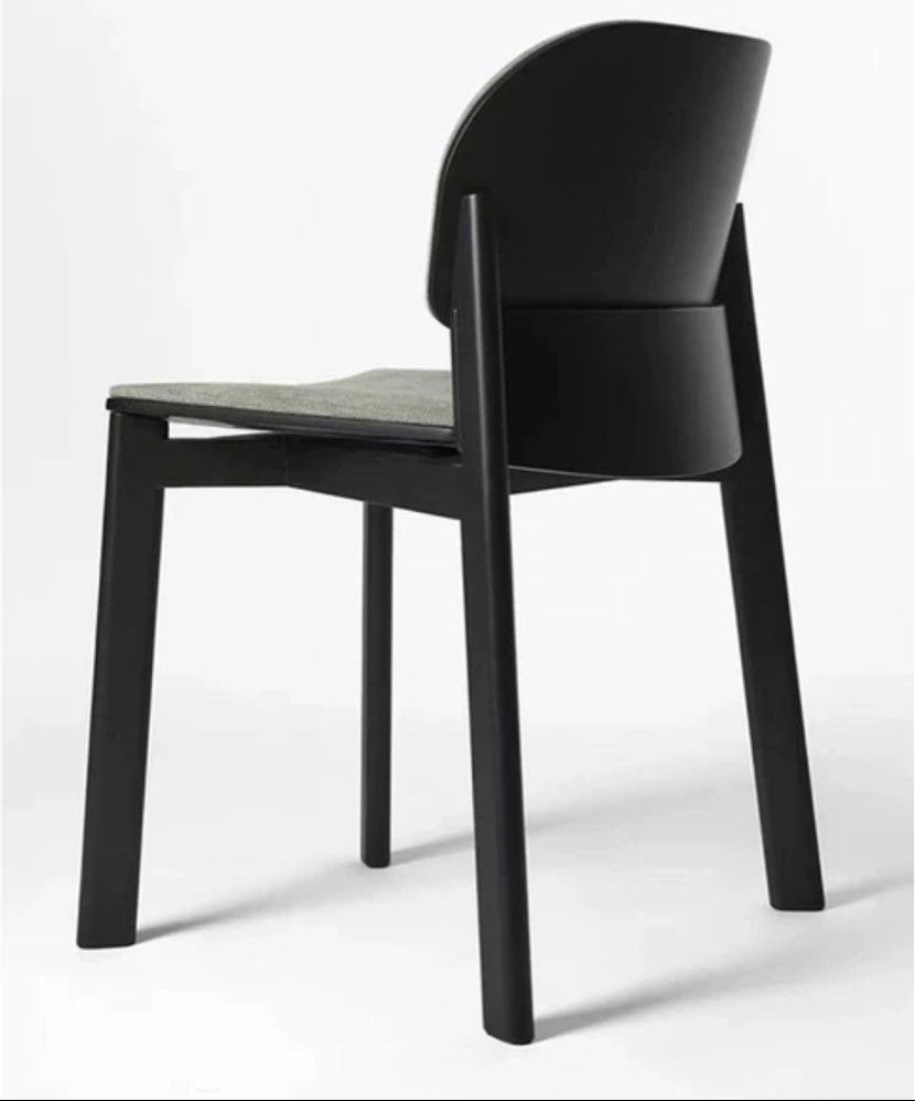 HUNKEL Modern Solid Wood Dining Chair - Radical Homes Singapore