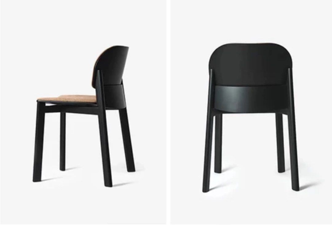HUNKEL Modern Solid Wood Dining Chair - Radical Homes Singapore