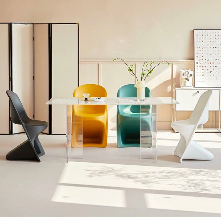 AYLA Modern Plastic Dining Chair