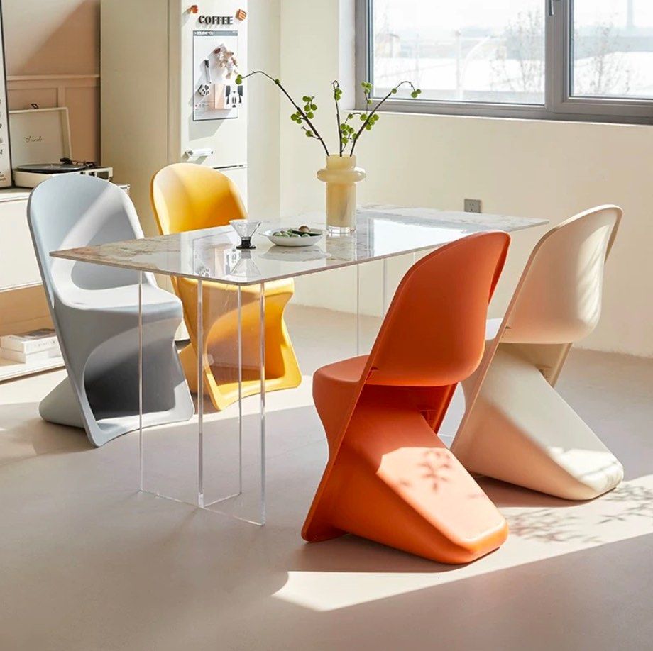 AYLA Modern Plastic Dining Chair
