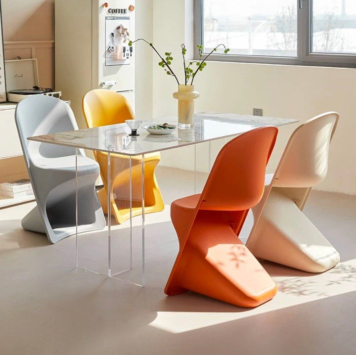 AYLA Modern Plastic Dining Chair