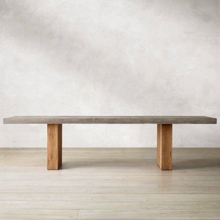 THATCHER Industrial Concrete Dining Table