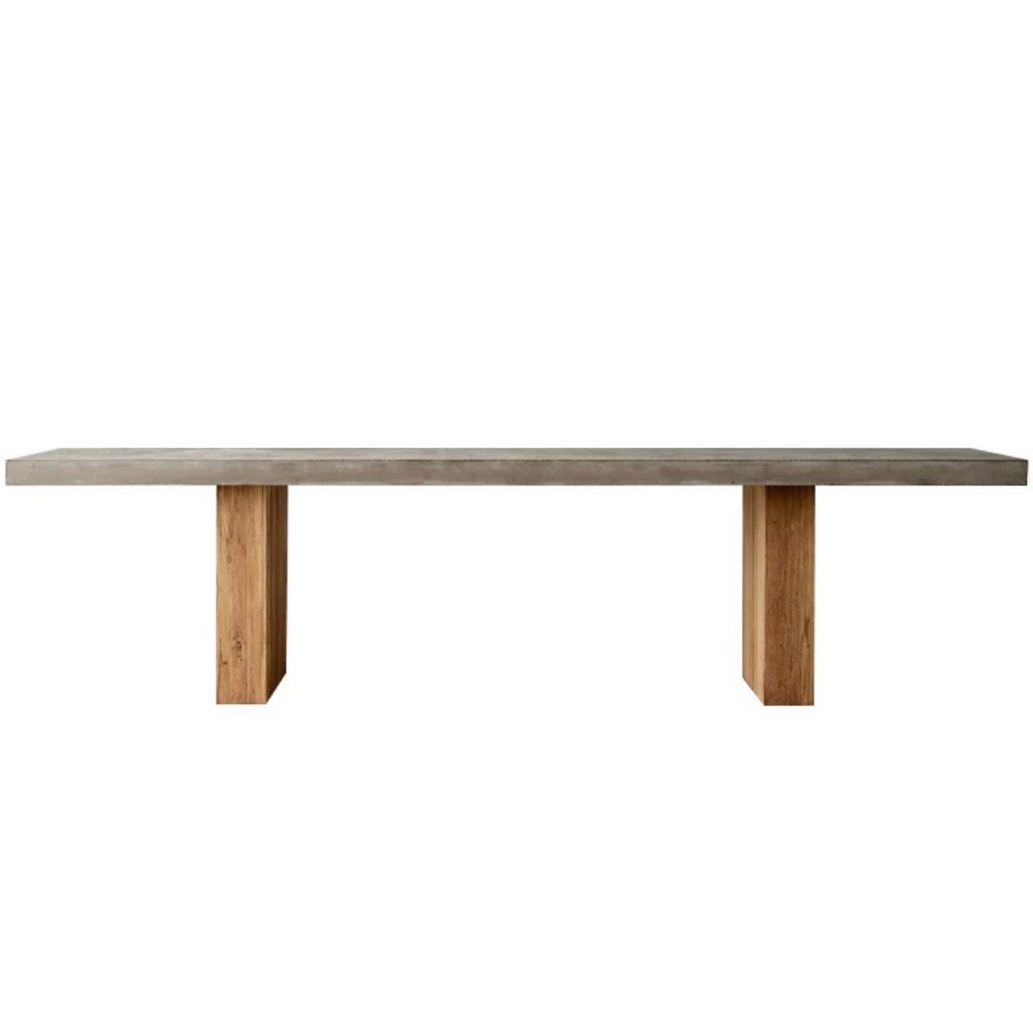 THATCHER Industrial Concrete Dining Table
