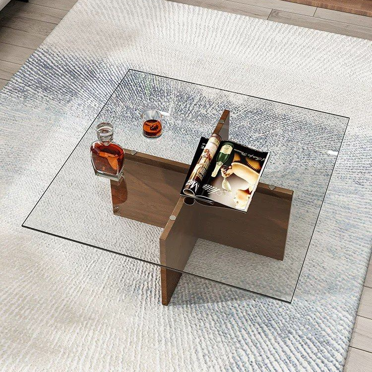 BOGATOV Modern Glass Coffee Table
