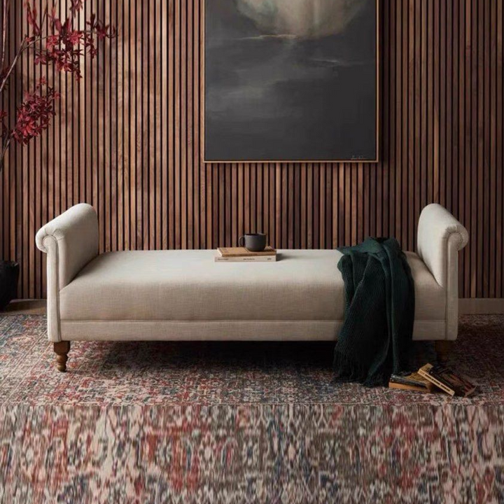 THALIAN Boucle Victorian Bench