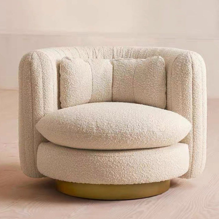 BARETT Modern Swivel Lounge Chair