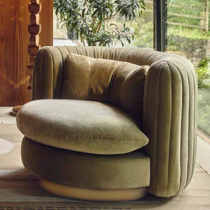 BARETT Modern Swivel Lounge Chair