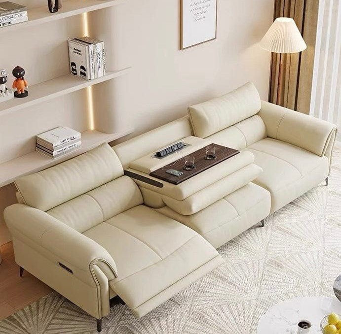BELVOIR Modern Leather Sofa