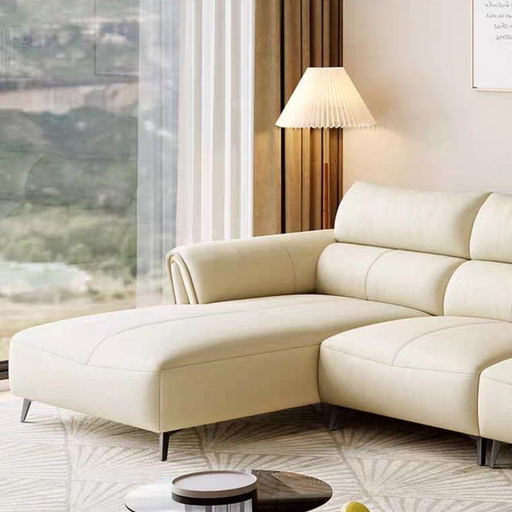 BELVOIR Modern Leather Sofa