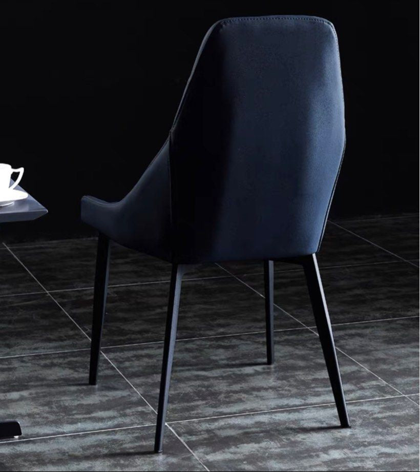 MEKT Modern Leather Dining Chair - Radical Homes Singapore