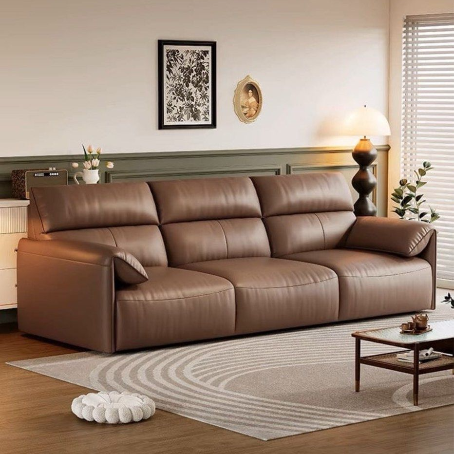 VELMIRA Modern Electric Leather Sofa