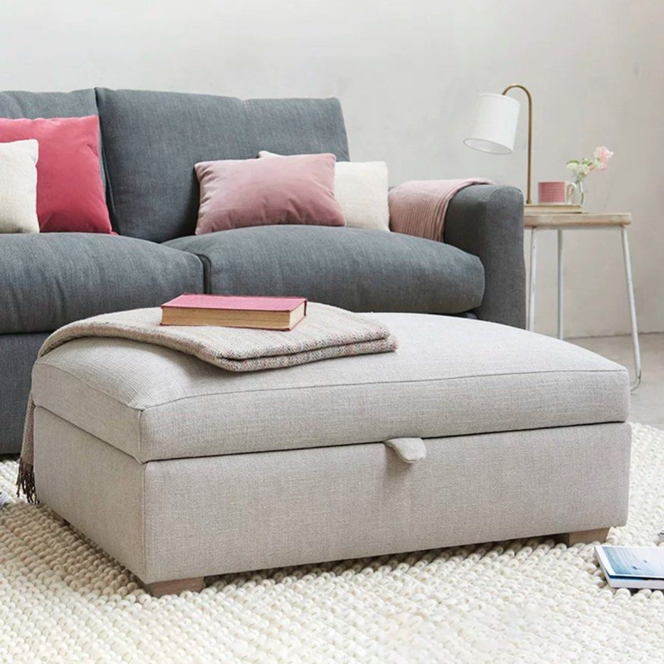 SATURN Scandinavian Storage Ottoman