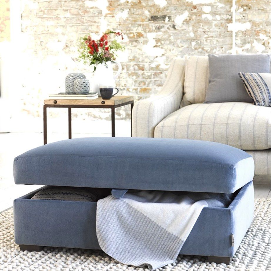 SATURN Scandinavian Storage Ottoman