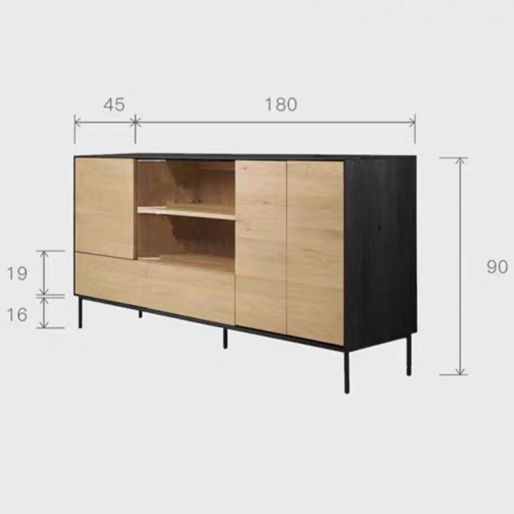 ANDI Modern Solid Wood Sideboard
