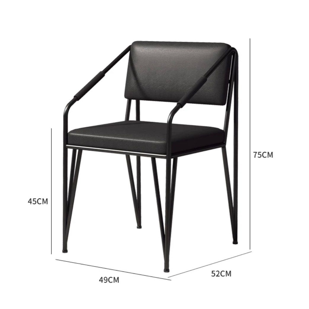 CODY Modern Minimalist Dining Chairs (Set of 2)
